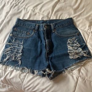 Levi 505 shorts